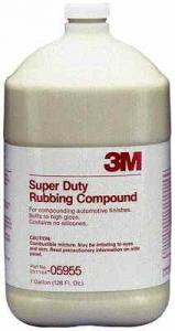 3M Marine Super Duty Rubbing Compound 1Gal