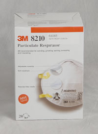 Lightweight Particulate Respirator 8210, N95