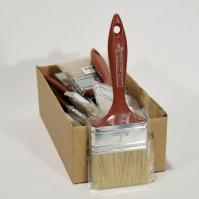 3 inch 75mm Red Brush Box