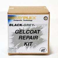 Black-Grey-White Gelcoat Repair Kit 