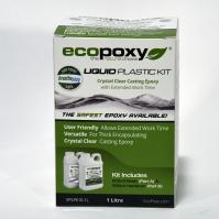 Ecopoxy Liquid Plastic 1L Kit
