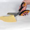 SERRATED STAINLESS STEEL FIBERGLASS SCISSORS 10