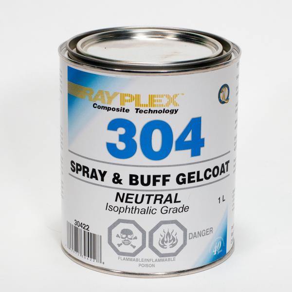 Spray & Buff Neutral Gelcoat 1L