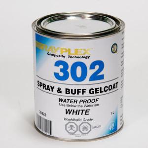 Spray & Buff White Gelcoat 1L 