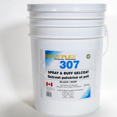 Spray & Buff Black Gelcoat 20L