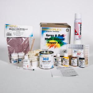 Spray & Buff White Gelcoat Repair Kit CY