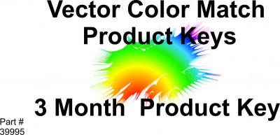 Vector Color Match Key (3 Month)