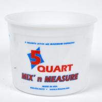PLASTIC MEASURING TUB 5 QT