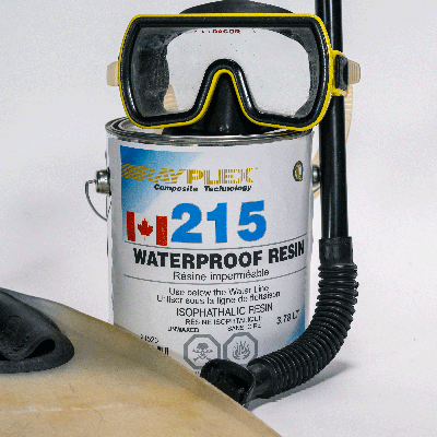 Fiberglass Isophthalic Waterproof Resin 3.78 L