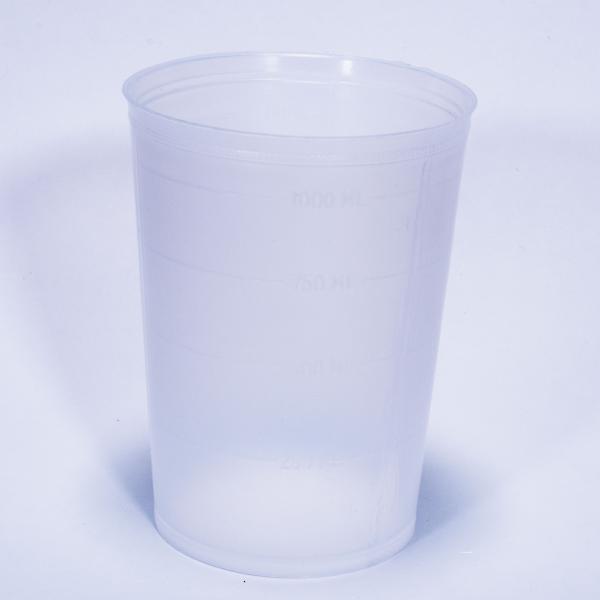 G100 & G200 Graduated Plastic Poly Pro Cup