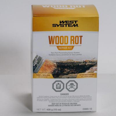 WOOD ROT REPAIR KIT 12 OZ
