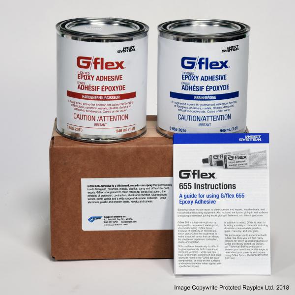 6552QT G/Flex Thickened Epoxy KIT